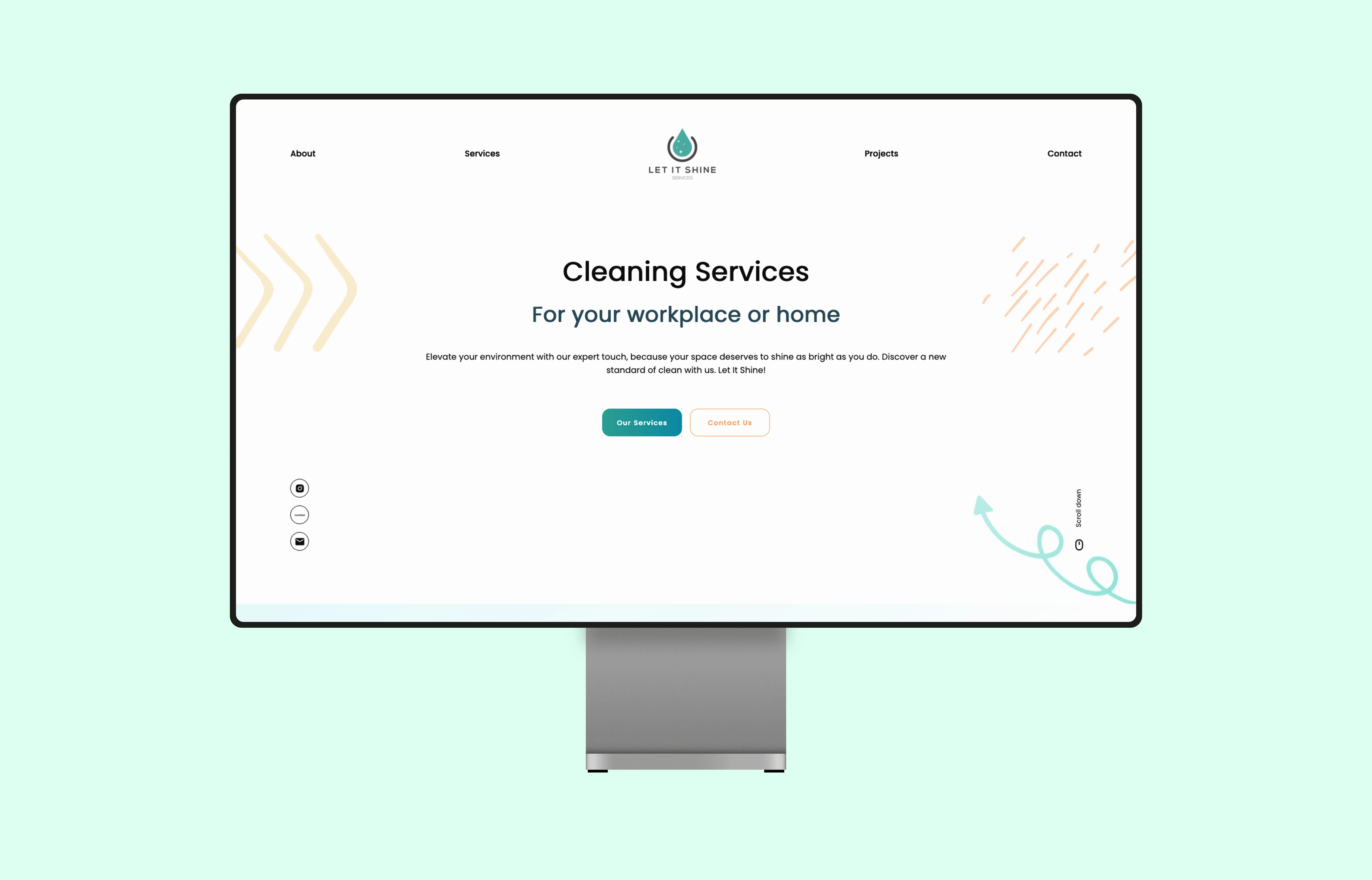 Let It Shine homepage